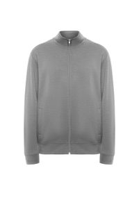 ROLY - Kurtka Dresowa Unisex Dla Dorosłych Ulan. Kolor: szary. Materiał: dresówka