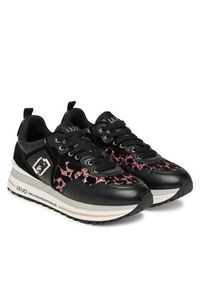 Liu Jo Sneakersy Maxi Wonder 01 BF5009 PX682 Czarny. Kolor: czarny. Materiał: skóra #6