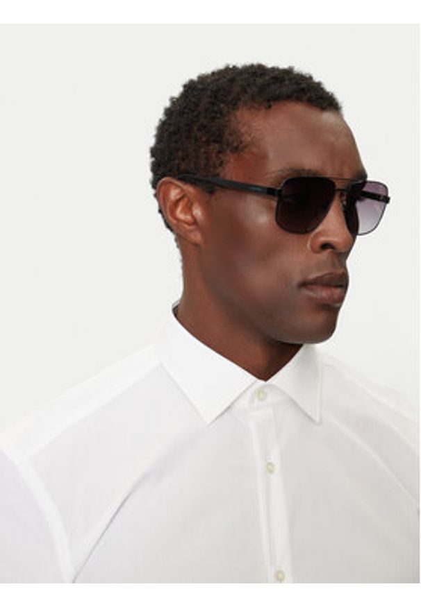 Hugo Koszula C-Jenno 50289499 Biały Slim Fit. Kolor: biały. Materiał: bawełna