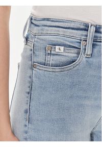 Calvin Klein Jeans Jeansy J20J223312 Niebieski Skinny Fit. Kolor: niebieski