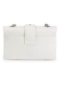 Pinko Torebka Love Soft Baby Simply PE20 PLTT 1P21QQ Y5FF Biały. Kolor: biały. Materiał: skórzane #5