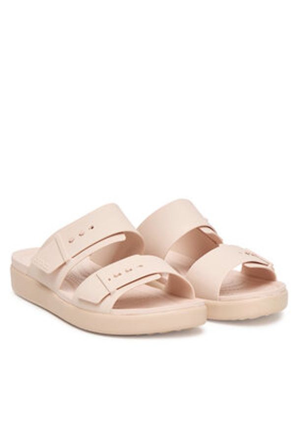Crocs Klapki Brooklyn Buckle Low Low 211215 Różowy. Kolor: różowy