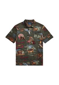 Polo Ralph Lauren Polo 710980789001 Khaki Regular Fit. Typ kołnierza: polo. Kolor: brązowy. Materiał: bawełna #4