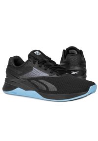 Reebok Fitness - Buty damskie fitness Reebok NANO X3. Kolor: wielokolorowy, czarny, niebieski. Sport: fitness