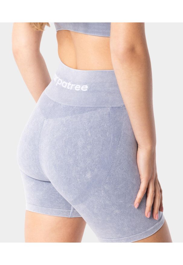 Szorty bezszowe sportowe dla kobiet Carpatree Yasmine. Kolor: niebieski. Sport: fitness