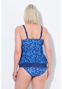 ULLA POPKEN - Damskie Tankini ryby miękkie miseczki elastyczny dół regulowane ramiączka. Kolekcja: plus size. Kolor: niebieski. Materiał: poliamid, materiał, elastan #2