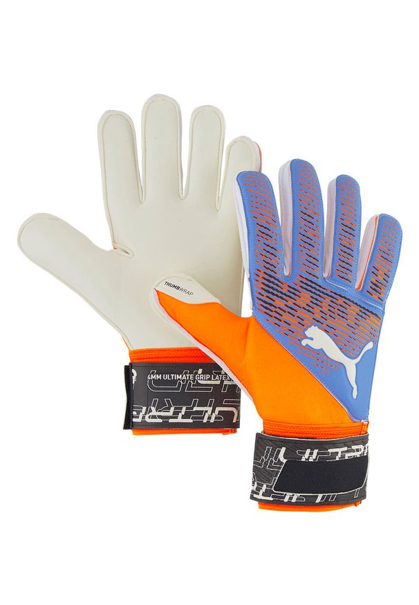 Puma - Rękawice bramkarskie PUMA Ultra Grip 2 RC. Kolor: niebieski, wielokolorowy, pomarańczowy, żółty