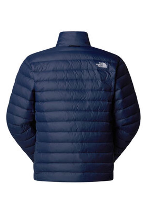 The North Face Kurtka puchowa Classic NF0A8D1U Granatowy Regular Fit. Kolor: niebieski. Materiał: syntetyk