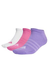 Adidas - adidas Skarpety stopki unisex Cushioned Low-Cut Socks 3 Pairs IC1335 Różowy. Kolor: różowy #1
