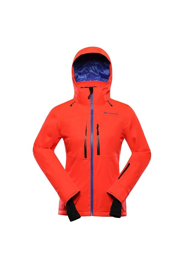 ALPINE PRO - Kurtka damska narciarska 20.000 Alpine Pro Reasa 2. Kolor: czerwony. Sezon: zima. Sport: narciarstwo