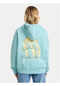 Billabong Bluza Ready And Set EBJSF00184 Turkusowy Loose Fit. Kolor: turkusowy. Materiał: bawełna #4