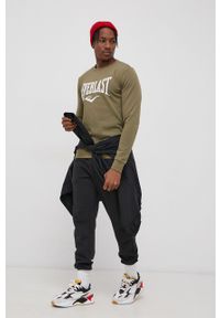 EVERLAST - Everlast Bluza męska kolor zielony z nadrukiem. Okazja: na co dzień. Kolor: zielony. Wzór: nadruk. Styl: casual #3