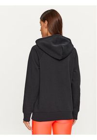 Under Armour Bluza Ua Rival Fleece Hoodie 1379500 Czarny Loose Fit. Kolor: czarny. Materiał: bawełna #4