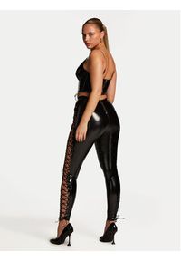 Hunkemöller Legginsy Longline 205073 Czarny Slim Fit. Kolor: czarny. Materiał: syntetyk