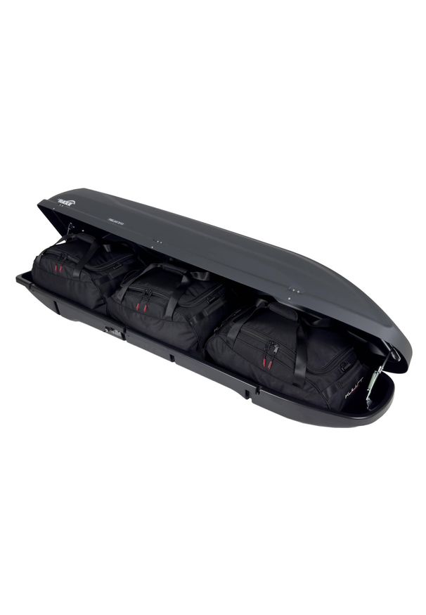 KJUST - Torby Do Boksu Dachowego Hakr Relax 310 3Szt Kjust. Kolor: czarny. Styl: sportowy