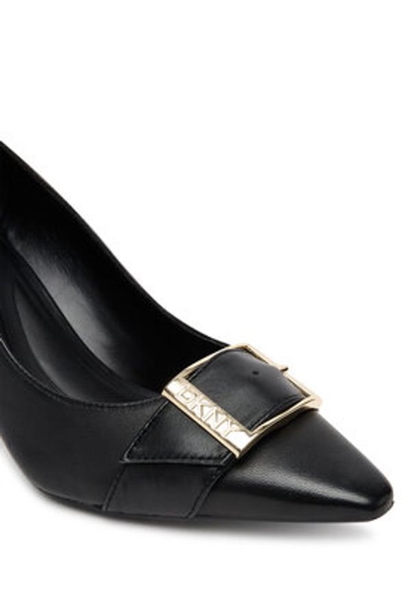 DKNY Szpilki K3544717 Czarny. Kolor: czarny. Materiał: skóra. Obcas: na szpilce