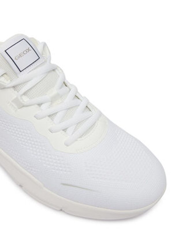Geox Sneakersy U Vittour U65N8B 06K15 C1236 Biały. Kolor: biały. Materiał: materiał