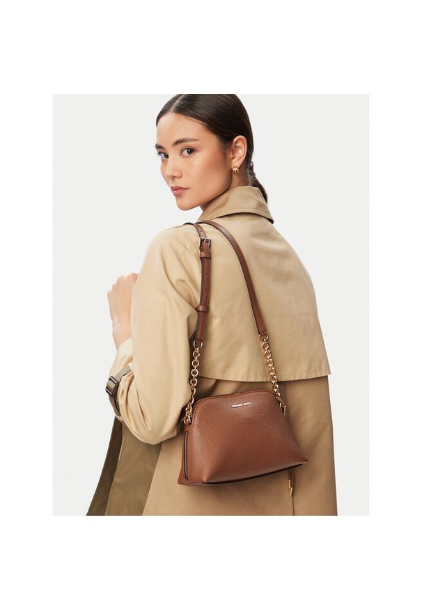 Torebka MICHAEL Michael Kors. Kolor: brązowy