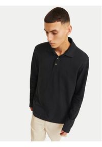 Jack & Jones Polo William 12269034 Czarny Regular Fit. Typ kołnierza: polo. Kolor: czarny. Materiał: bawełna #6