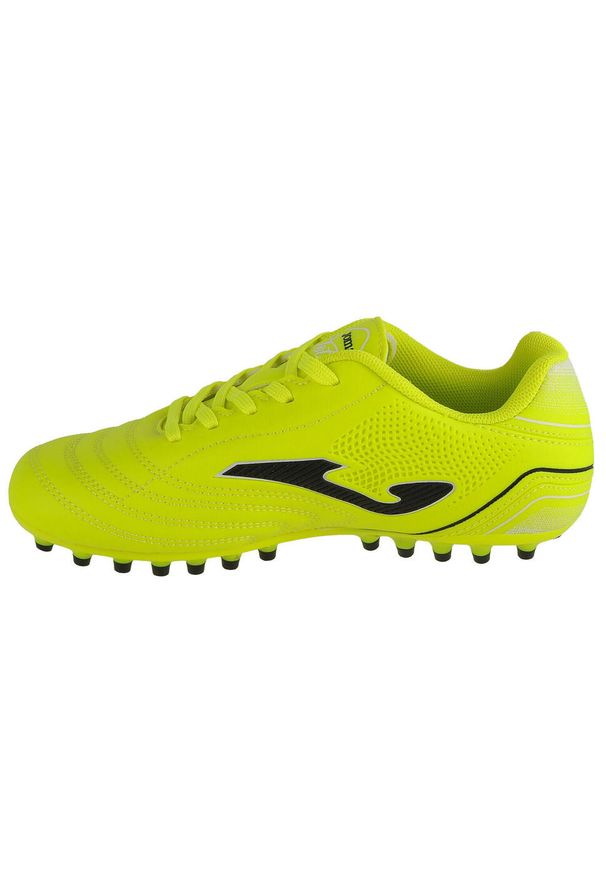 Buty piłkarskie dla dzieci Joma Toledo Jr 2409 Ag. Zapięcie: sznurówki. Kolor: żółty. Materiał: syntetyk, materiał. Szerokość cholewki: normalna. Sport: piłka nożna