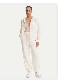 Guess Spodnie dresowe V5YB02 KB3P2 Écru Regular Fit. Materiał: bawełna #3