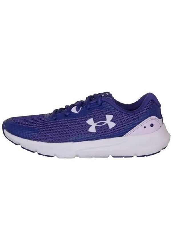 Buty do biegania damskie Under Armour Surge 3. Kolor: niebieski, wielokolorowy. Materiał: guma, syntetyk, materiał