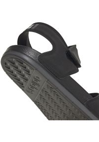 Adidas - Sandały adidas Adilette W FY8649 czarne. Zapięcie: rzepy. Kolor: czarny. Materiał: materiał, syntetyk #5