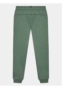 Puma Spodnie dresowe Ess Logo 586973 Zielony Regular Fit. Kolor: zielony. Materiał: bawełna #3