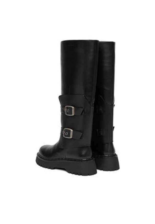 G-Star RAW - G-Star Raw Kozaki EO-GECE-25FW84 Czarny. Kolor: czarny. Materiał: skóra