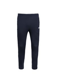 Spodnie treningowe męskie Nike FLC Park20. Kolor: wielokolorowy, biały, niebieski. Materiał: dresówka, bawełna