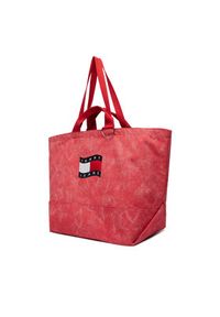 Tommy Jeans Torebka Tjw Wave Flag Med Tote AW0AW18466 Koralowy. Kolor: pomarańczowy #4