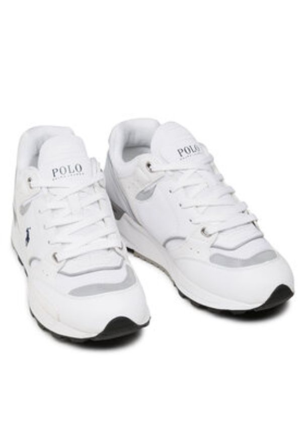 Polo Ralph Lauren Sneakersy Trackstr 200 809845147001 Biały. Kolor: biały. Materiał: skóra