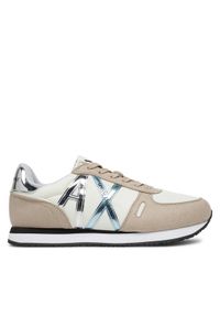 Armani Exchange Sneakersy XDX031 XV137 U421 Biały. Kolor: biały. Materiał: skóra