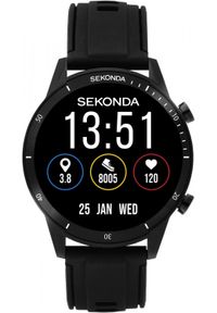 Smartwatch Sekonda Smartwatch męski Sekonda 30287 czarny pasek. Rodzaj zegarka: smartwatch. Kolor: czarny #1