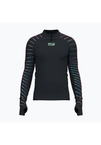 Longsleeve do biegania męski Joma R-Night. Kolor: czarny. Długość rękawa: długi rękaw