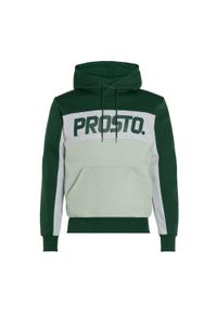 Prosto - Bluza męska PROSTO Hoodie Quazz. Kolor: zielony