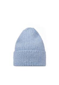 Buff - Czapka BUFF KNITTED BEANIE IRNA LAKE. Kolor: niebieski. Sezon: zima. Styl: sportowy #1