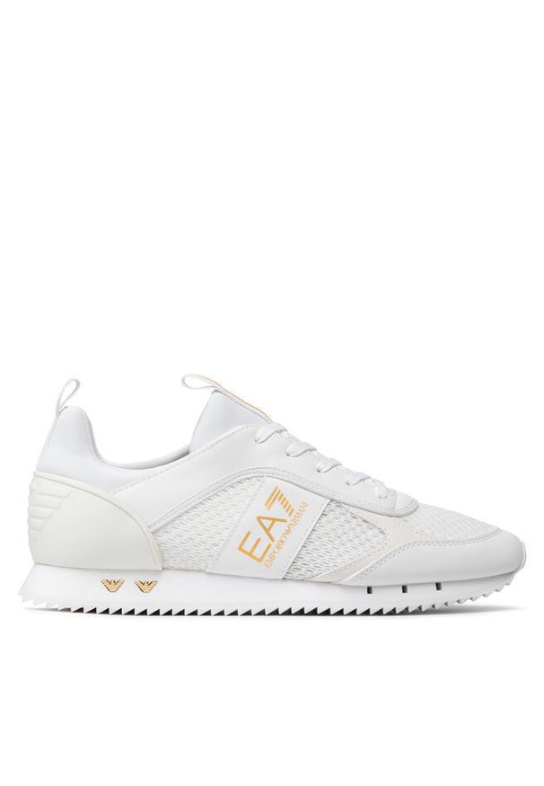 Sneakersy EA7 Emporio Armani. Kolor: biały