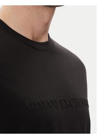 Armani Exchange T-Shirt XM000554 AF10356 UC001 Czarny Regular Fit. Kolor: czarny. Materiał: bawełna