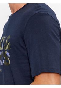 Jack & Jones - Jack&Jones T-Shirt 12235189 Granatowy Regular Fit. Kolor: niebieski. Materiał: bawełna #4