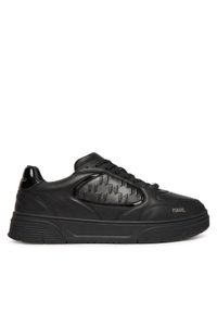 Karl Lagerfeld - KARL LAGERFELD Sneakersy KL53019 Czarny. Kolor: czarny. Materiał: skóra