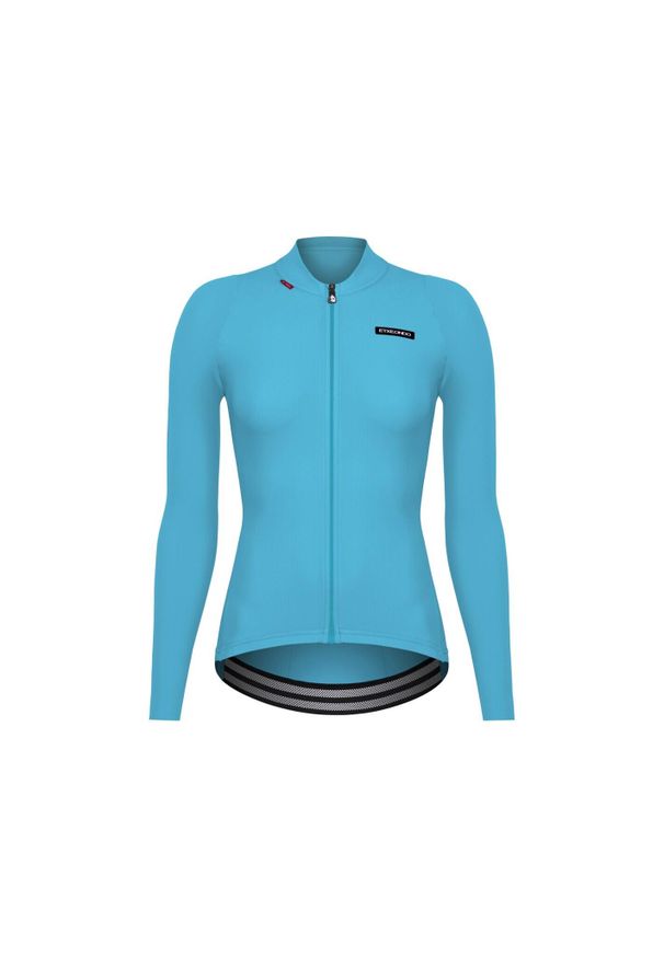 ETXEONDO - Damski jersey z długim rękawem Etxeondo Alda. Kolor: niebieski. Materiał: jersey. Długość rękawa: długi rękaw. Długość: długie. Sport: kolarstwo