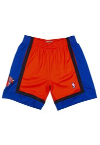 Mitchell & Ness - Szorty New York Knicks. Kolor: pomarańczowy. Sport: koszykówka #1