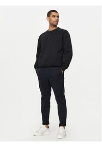 BOSS - Boss Bluza Soleri 10 50514903 Czarny Relaxed Fit. Kolor: czarny. Materiał: bawełna #3