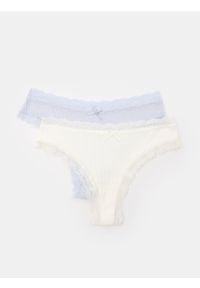 Sinsay - Majtki brazyliany 2 pack - wielobarwny