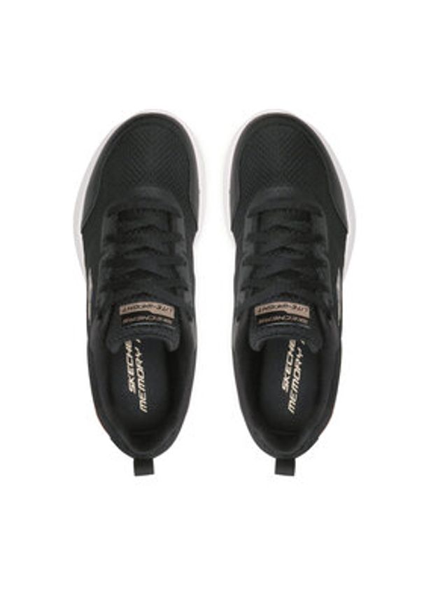 skechers - Skechers Sneakersy The Halcyon 149660/BKRG Czarny. Kolor: czarny. Materiał: materiał