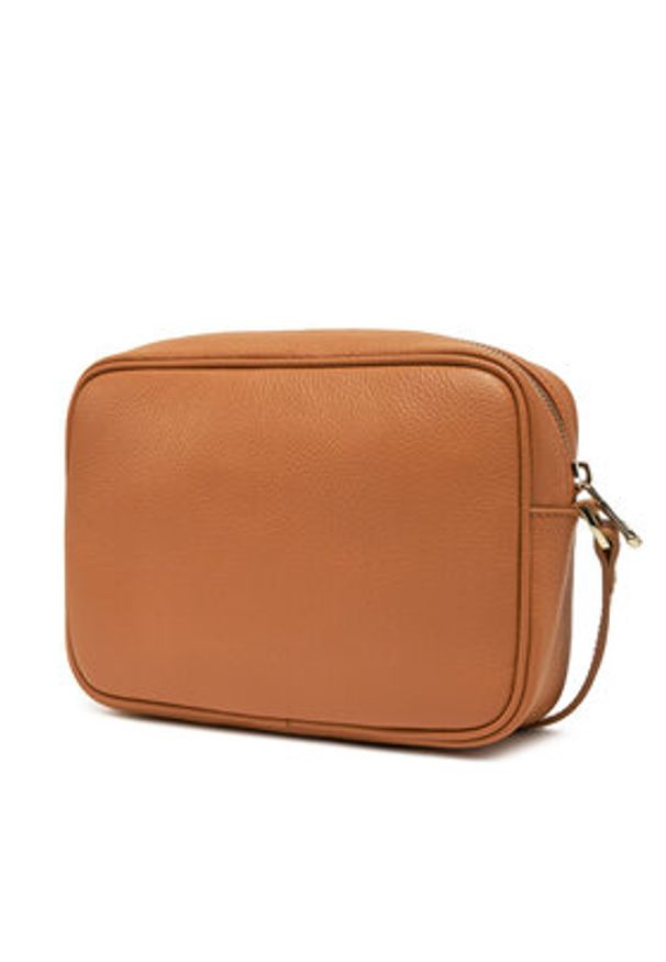 Patrizia Pepe Torebka CB8985/L001 Brązowy. Kolor: brązowy. Materiał: skórzane