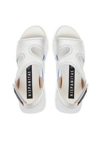 Hispanitas Sandały Dakar HV254010 Srebrny. Kolor: srebrny. Materiał: skóra #4