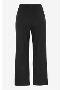 Cellbes - Prążkowane spodnie culottes. Okazja: na co dzień. Kolor: czarny. Materiał: prążkowany. Wzór: jednolity. Styl: casual #5