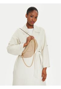 Tory Burch Saszetka nerka 160132 Beżowy. Kolor: beżowy. Materiał: skóra #5
